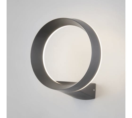 Изображение товара Садово-парковый светильник со светодиодами Elektrostandard 1710 TECHNO LED Ring серый a054932