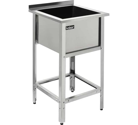 Изображение товара Ванна моечная односекционная сварная с бортом Kobor КОБОР ВМСБ/1-63/60 4507