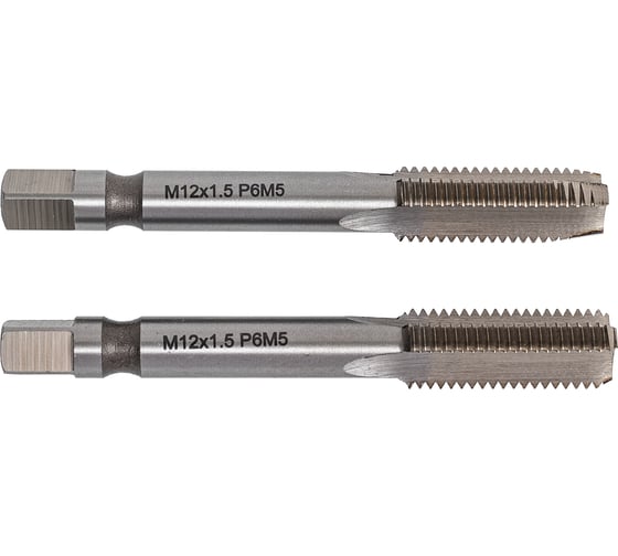 Изображение товара Метчик машинно-ручной BROCA М12х1,5 мм, комплект BR-0818