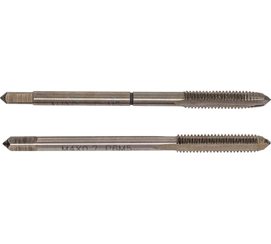 Изображение товара Метчик машинно-ручной BROCA М 4х0,7 мм, комплект BR-0806