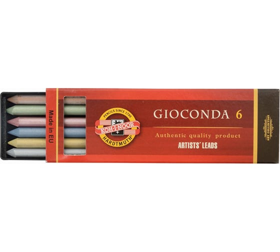 Изображение товара Грифели цветные для цанговых карандашей Koh-I-Noor Gioconda, 5.6 мм 4380000001P 4380000001PK