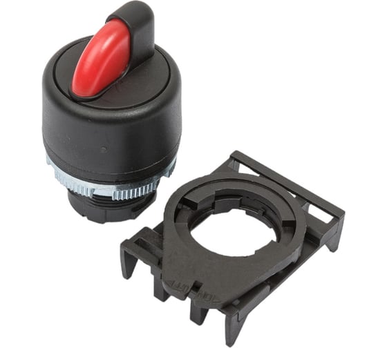 Изображение товара Переключатель на 2 положения DKC стандартная ручка, красный ASSB1D0 94092