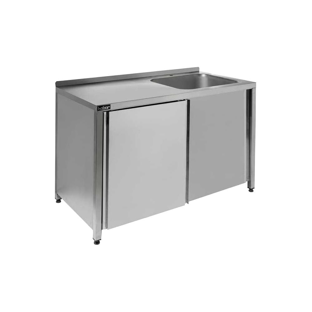 Изображение товара Цельнотянутая моечная ванна Kobor ВМЦЗР/1-140/70 4646 из нержавеющей стали