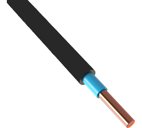 Изображение товара Кабель ELITRON ВВГнг(А)-LS 1х2,5 ОК Синий 0.66кВ 5м E241-5