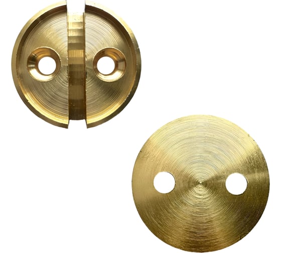 Изображение товара Чашка для опечатывания ТПК Технологии Контроля под нить латунь 24107