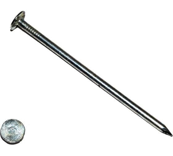 Изображение товара Гвозди с большой головкой КРЕП-КОМП оц. 4.0х120 чер.7811-7102 5кг А39004212030505