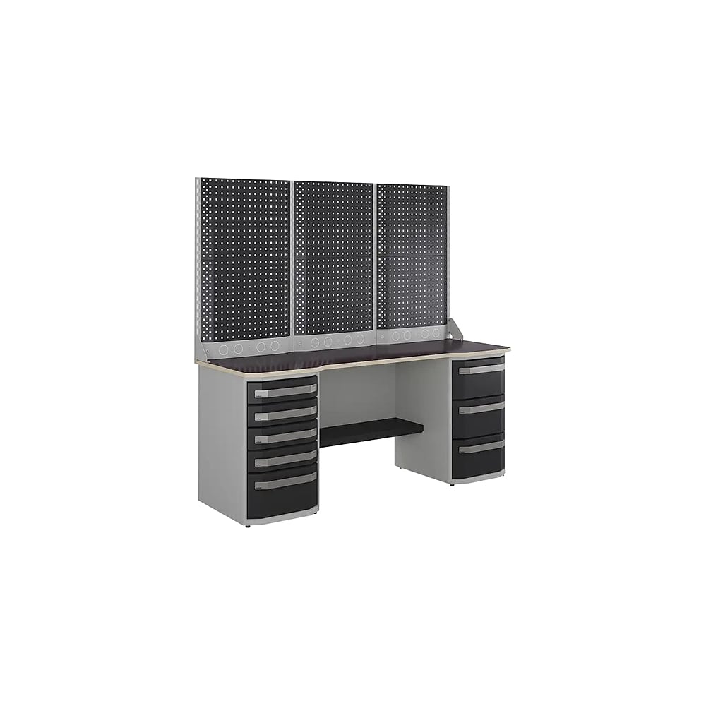 Изображение товара Верстак слесарный двухтумбовый Kobor Expert MW.2.41.6/P2-150/70 M3