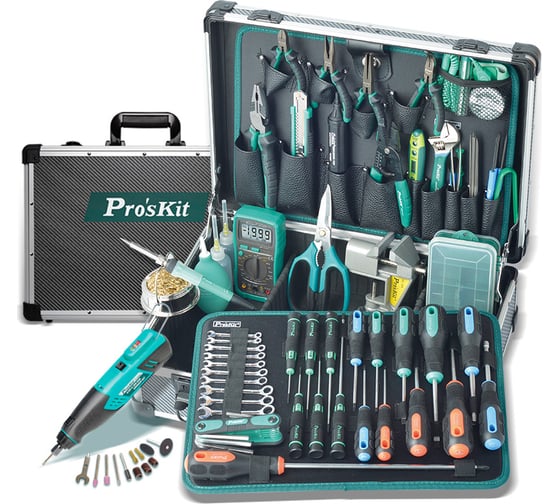Изображение товара Профессиональный набор инструментов электрика ProsKit PK-1900NB С00040049