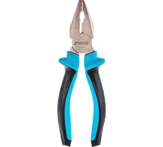 Изображение товара Комбинированные плоскогубцы РАДИАНТ 160 мм, с изолированными ручками, покрытие никель 47013