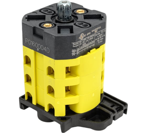 Изображение товара Кулачковый переключатель DKC четырехполюсн. с крепл. на DIN-рейку на 16 А AS1604D 93861