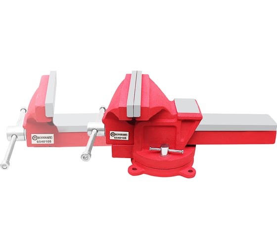 Изображение товара Стальные тиски ForceKraft поворотные с наковальней 8''-200мм FK-6540108(47014)