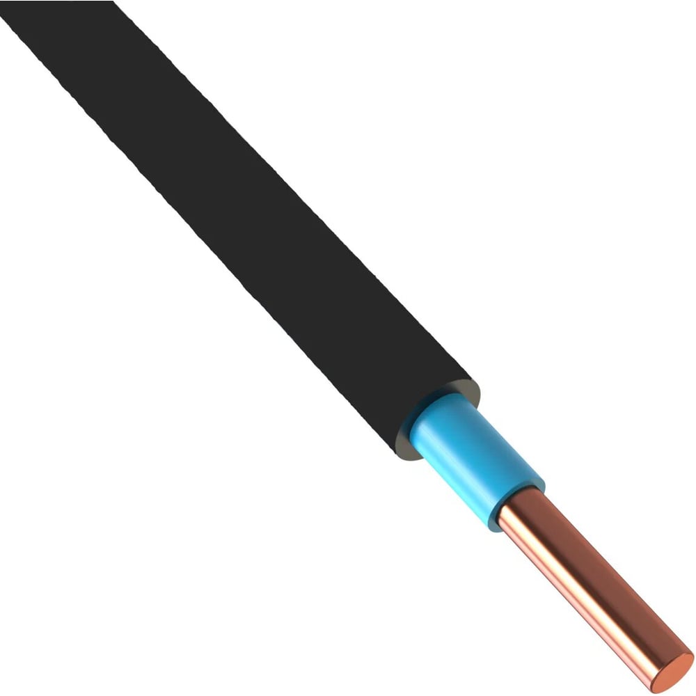 Изображение товара Кабель ELITRON ВВГнг(А)-LS 1х2,5 ОК Синий 70м 0.66кВ