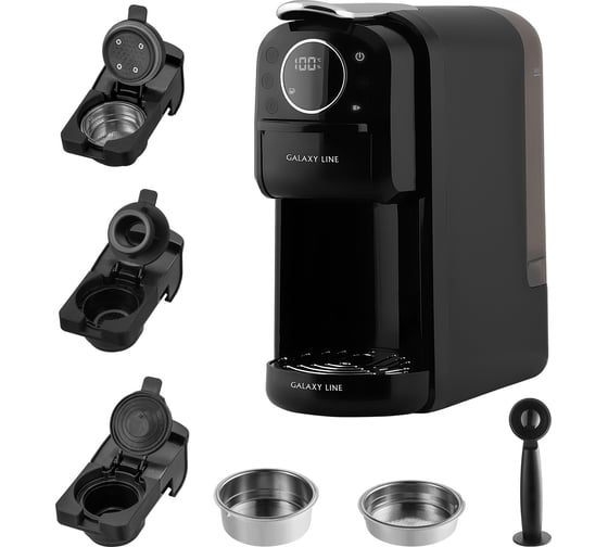 Изображение товара Кофемашина капсульная 4 в 1 Galaxy Line GL0721/черная 7010507212