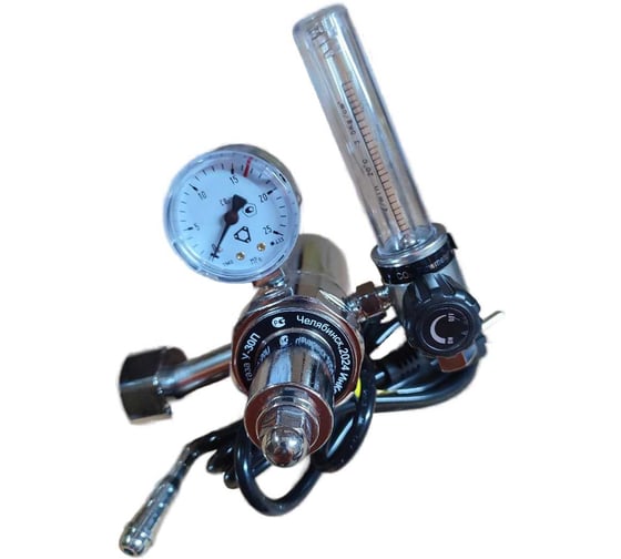 Изображение товара Регулятор углекислотный ИНКО У-30-П-36 с подогревом 36В и ротаметром 00-00018703