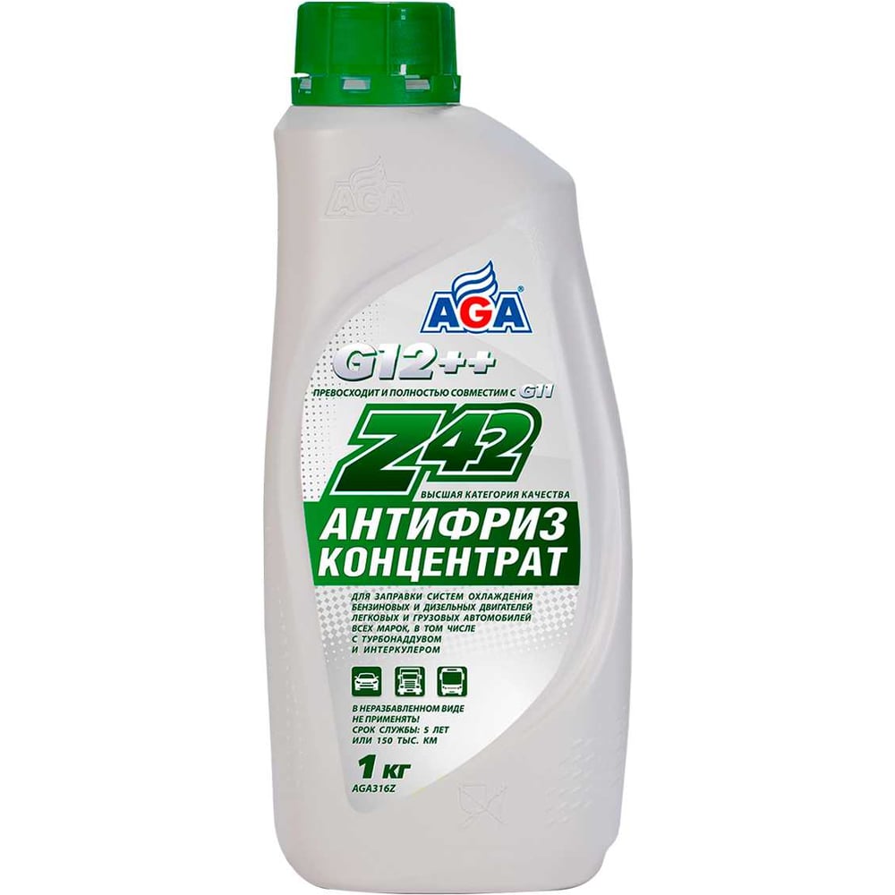 Изображение товара Антифриз AGA Z42 концентрат зеленый 1 кг