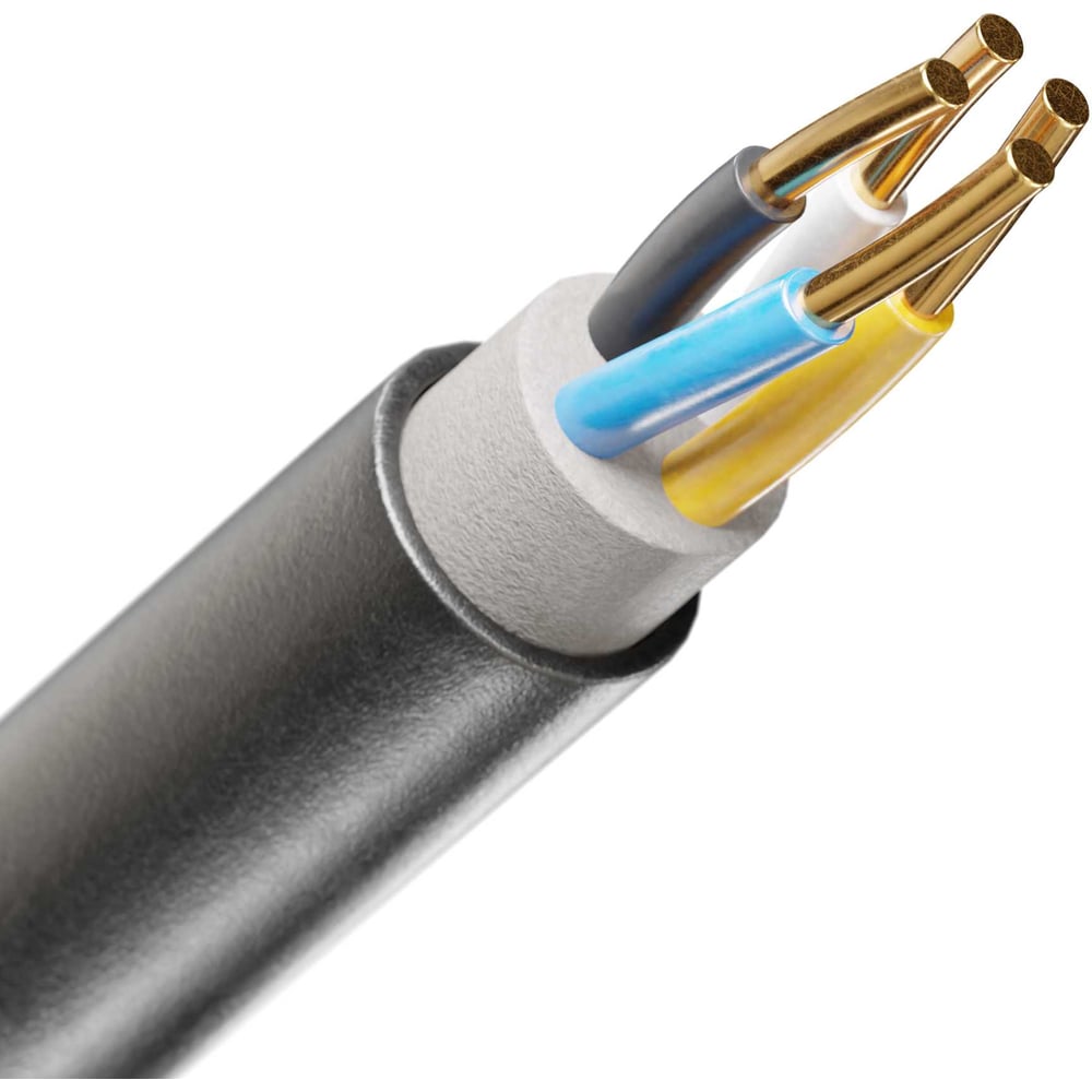 Кабель ELITRON ВВГнг(А)-LS 4х6 ОК (N PE) 0.66кВ (150м) E273-150
