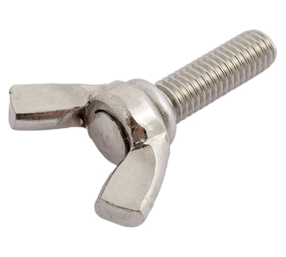 Изображение товара Винт-барашек КРЕП-КОМП американский тип НЕРЖАВЕЙКА DIN 316 А2 6х20 50 шт вб620