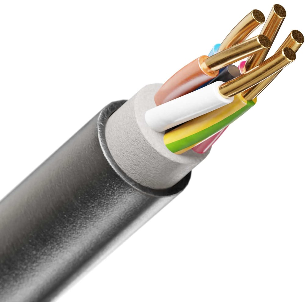 Изображение товара Кабель ELITRON ВВГнг(А)-LS 5х10 ОК N PE 0.66кВ 170м E289-170