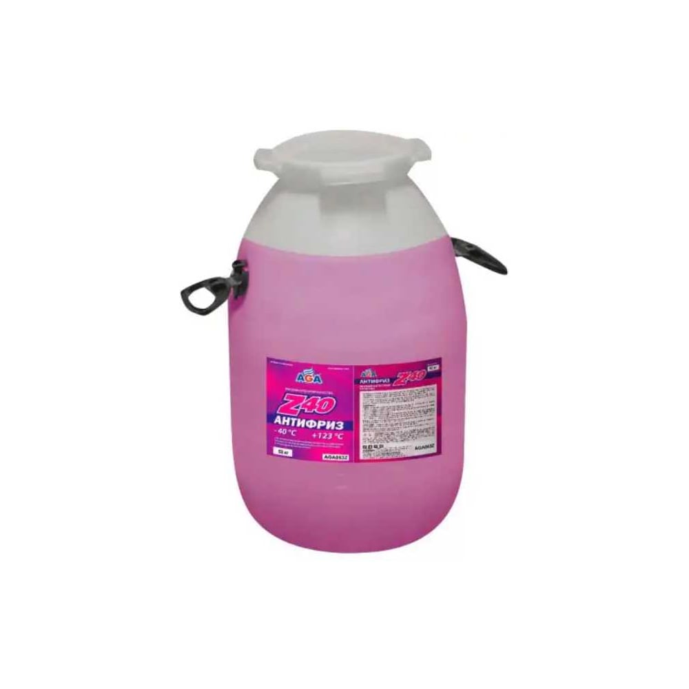 Изображение товара Антифриз AGA готовый к применению красный -40С 52 кг AGA053Z