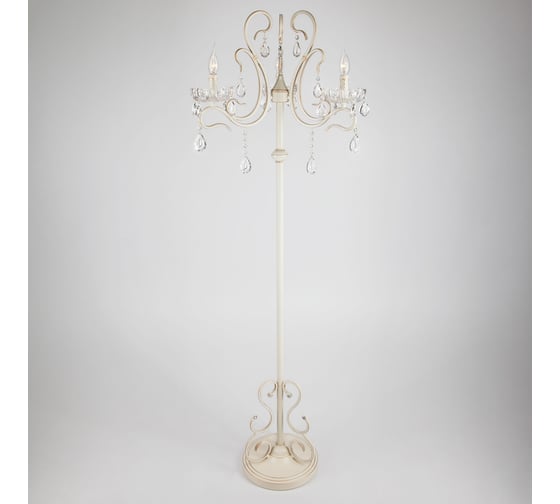 Изображение товара Напольный светильник Eurosvet 12205 3F белый Strotskis 00000059684