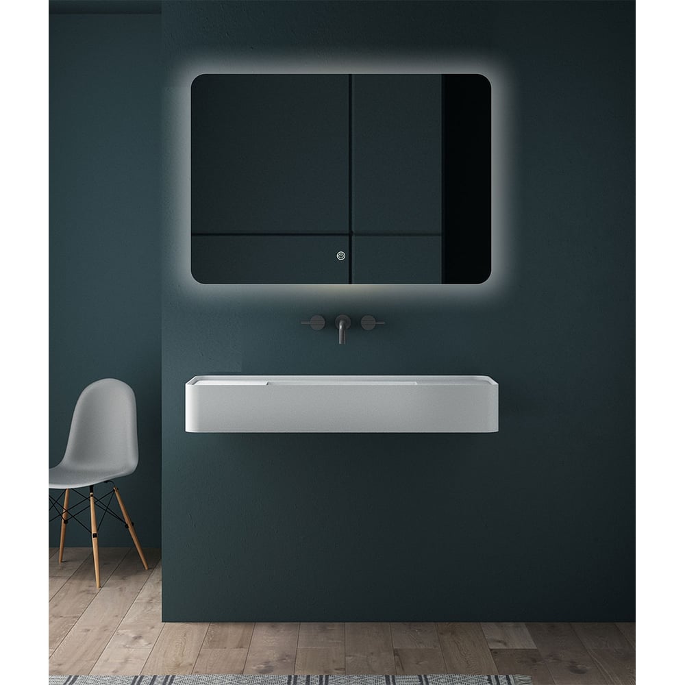 Изображение товара Зеркало VINCEA LED 800x600 c сенсорным выключателем и диммером VLM-3BE800