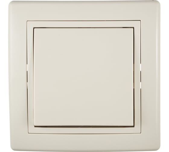 Изображение товара Проходной 1-клавишный выключатель Aling-conel PRESTIGE 10AX 250В, бежевый 607.99