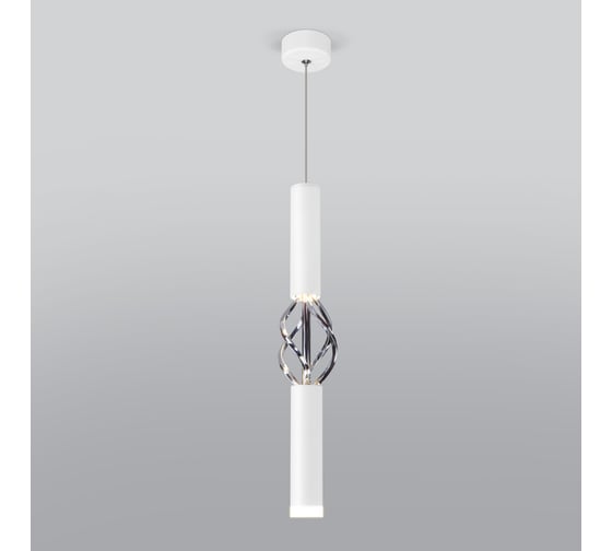 Изображение товара Подвесной светильник Eurosvet 50191 1 LED белый хром a049108