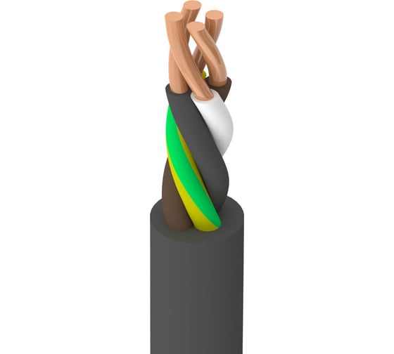 Изображение товара Кабель ОРЕОЛ ВВГ нгА -LS LTx 4х2,5 мм ГОСТ 100 м 83056