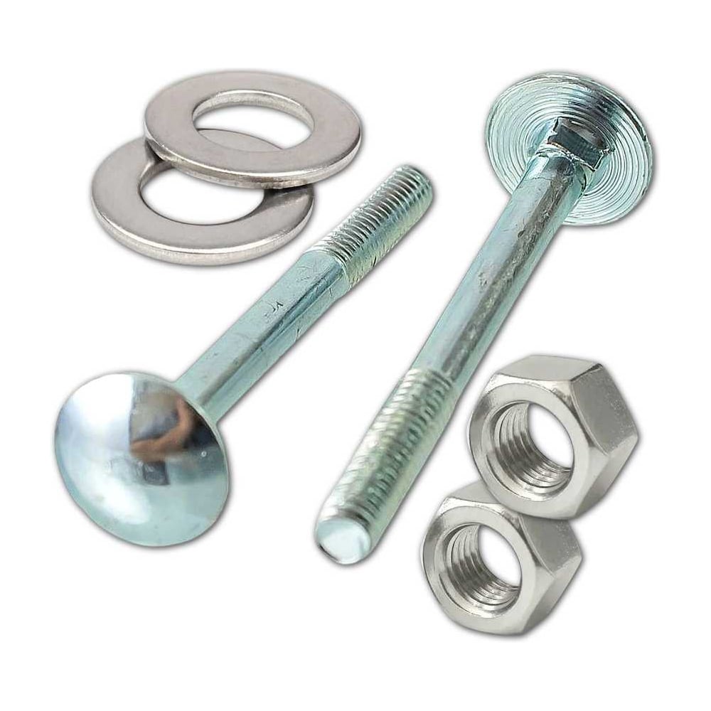 Изображение товара Мебельный болт 23 Болта с гайкой и шайбой 10x150 DIN 603 60 шт.