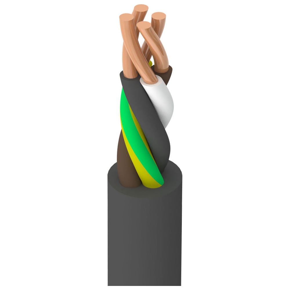 Изображение товара Кабель ОРЕОЛ ВВГ нгА -LS LTx 4х2,5 мм ГОСТ 50 м 83054