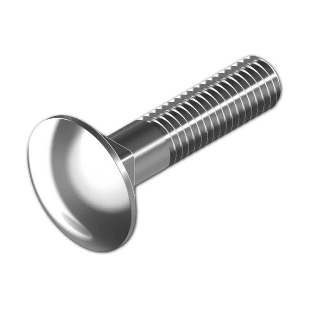 Изображение товара Болт нержавеющий мебельный 23 БОЛТА 10х25 DIN 603, 20 шт.