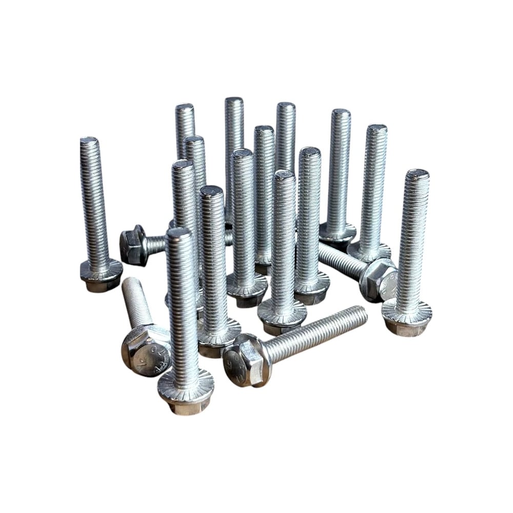 Изображение товара Нержавеющие болты с фланцем 6x12 мм DIN 6921 50 шт.