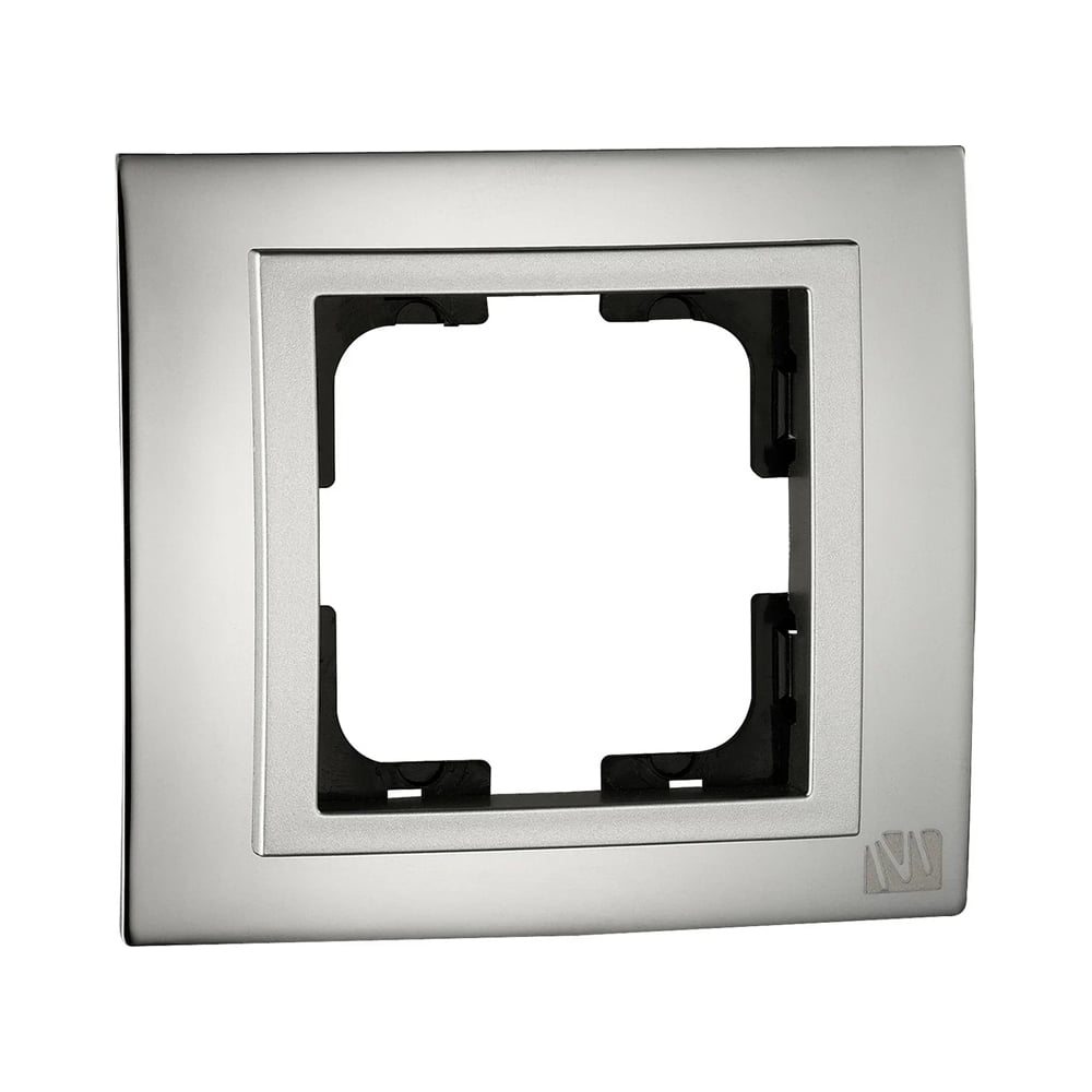 Одноместная рамка MONO ELECTRIC, цвет хром 106-410000-160 CHROME - фото 1