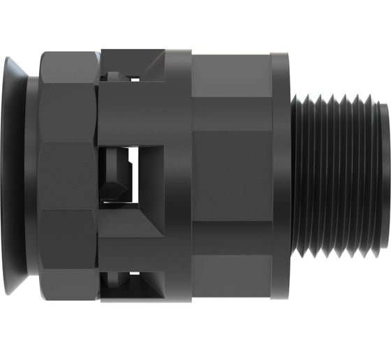 Изображение товара Переходник DKC труба-коробка DN 17мм М20х1.5 полиамид черн. IP66 20шт PAM17M20N