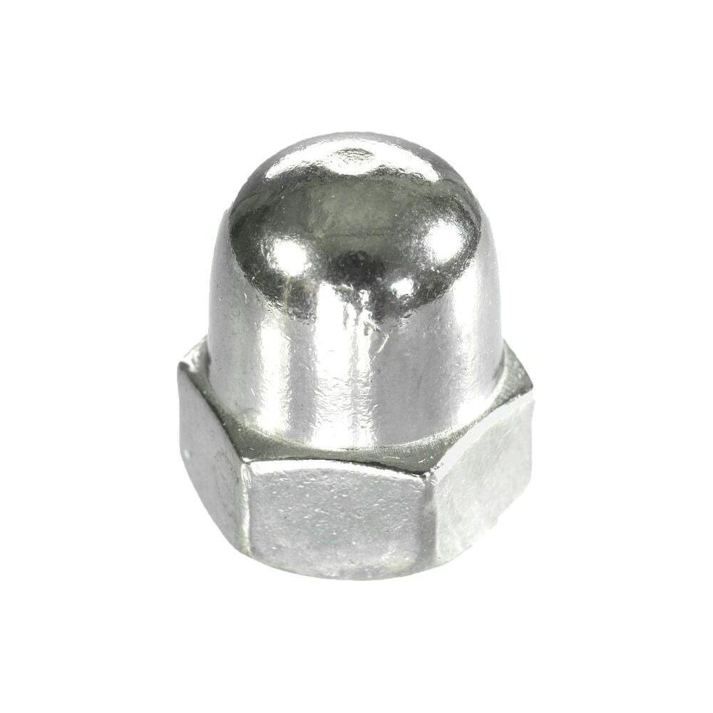 Изображение товара Гайка колпачковая М8 из нержавеющей стали А2 100 штук DIN 1587