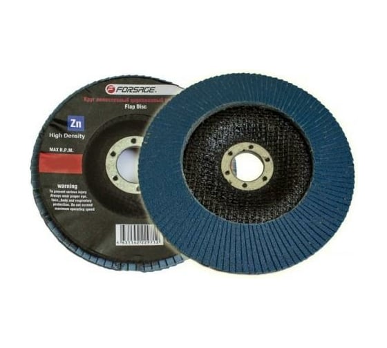 Изображение товара Круг лепестковый торцевой (150х22 мм; Р120) Forsage F-FD6120G 49653