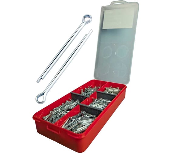 Изображение товара Шплинты прямые для фиксации крепежа в органайзере 23 Болта НАБОР 1 1000012