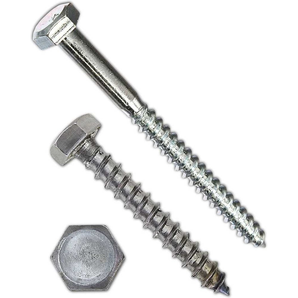 Изображение товара Шуруп глухарь по дереву 23 Болта 10х160, оцинкованная сталь, 30 шт.