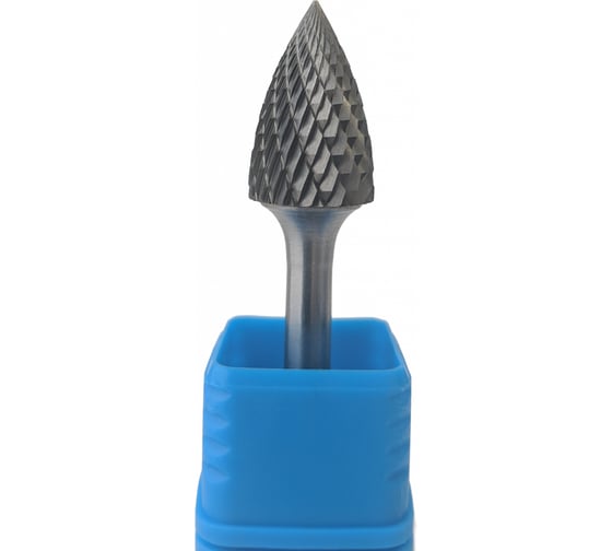 Изображение товара Борфреза цельная гиперболическая с точечным торцом (3х13х3х38 мм; ВК8) ИНСТУЛС 00001337677