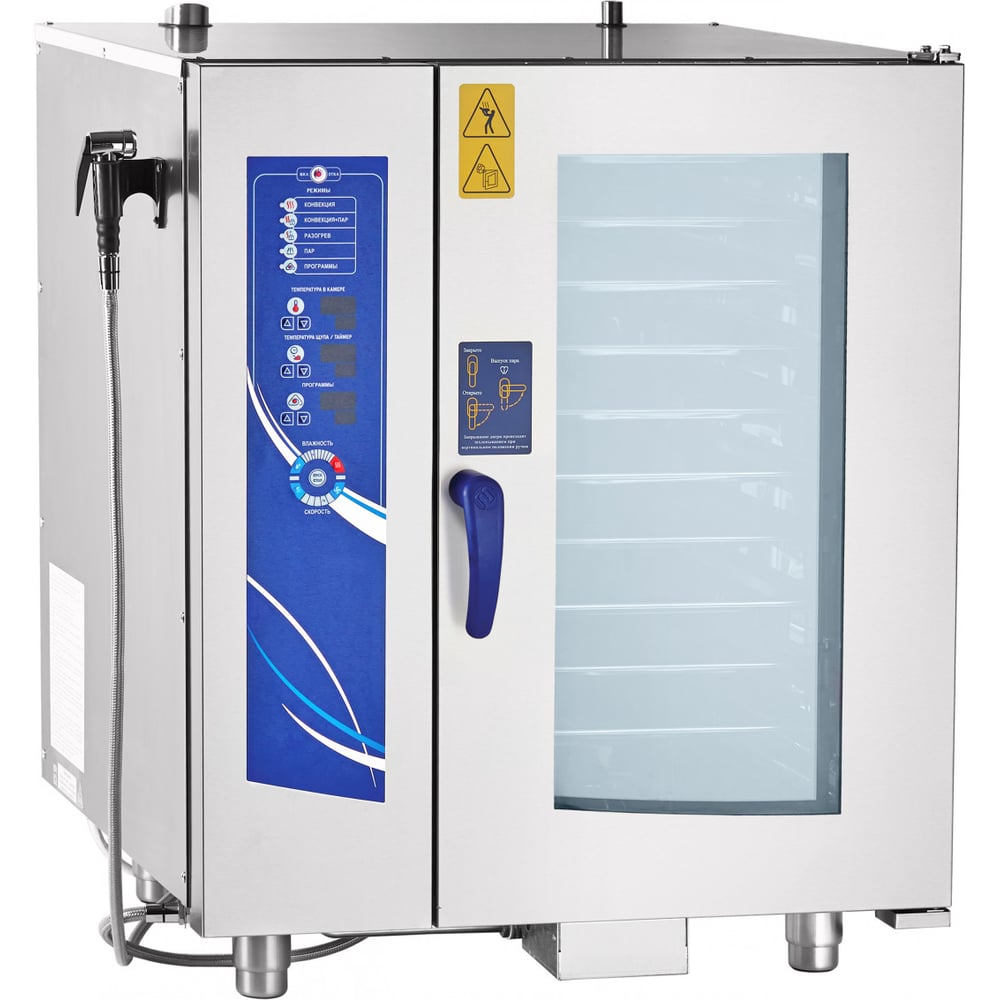 Изображение товара Профессиональный пароконвектомат Abat ПКА 10-1/1 ПМ2-01