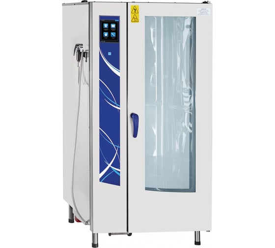 Изображение товара Пароконвектомат Abat ПКА 20-1/1 ПП2 с тележкой на 20хGN-1/1 (11000005228) чу205