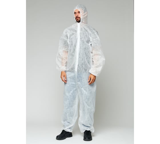 Изображение товара Комбинезон одноразовый защитный Harden ТД Элемент Каспер 60 плотность, размер 48-54, рост 160-178 (2шт в уп) 772400003