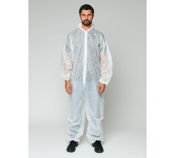 Изображение товара Комбинезон одноразовый защитный Harden ТД Элемент Каспер 60 плотность, размер 56-62, рост 180-198 (2шт в уп) 772400004