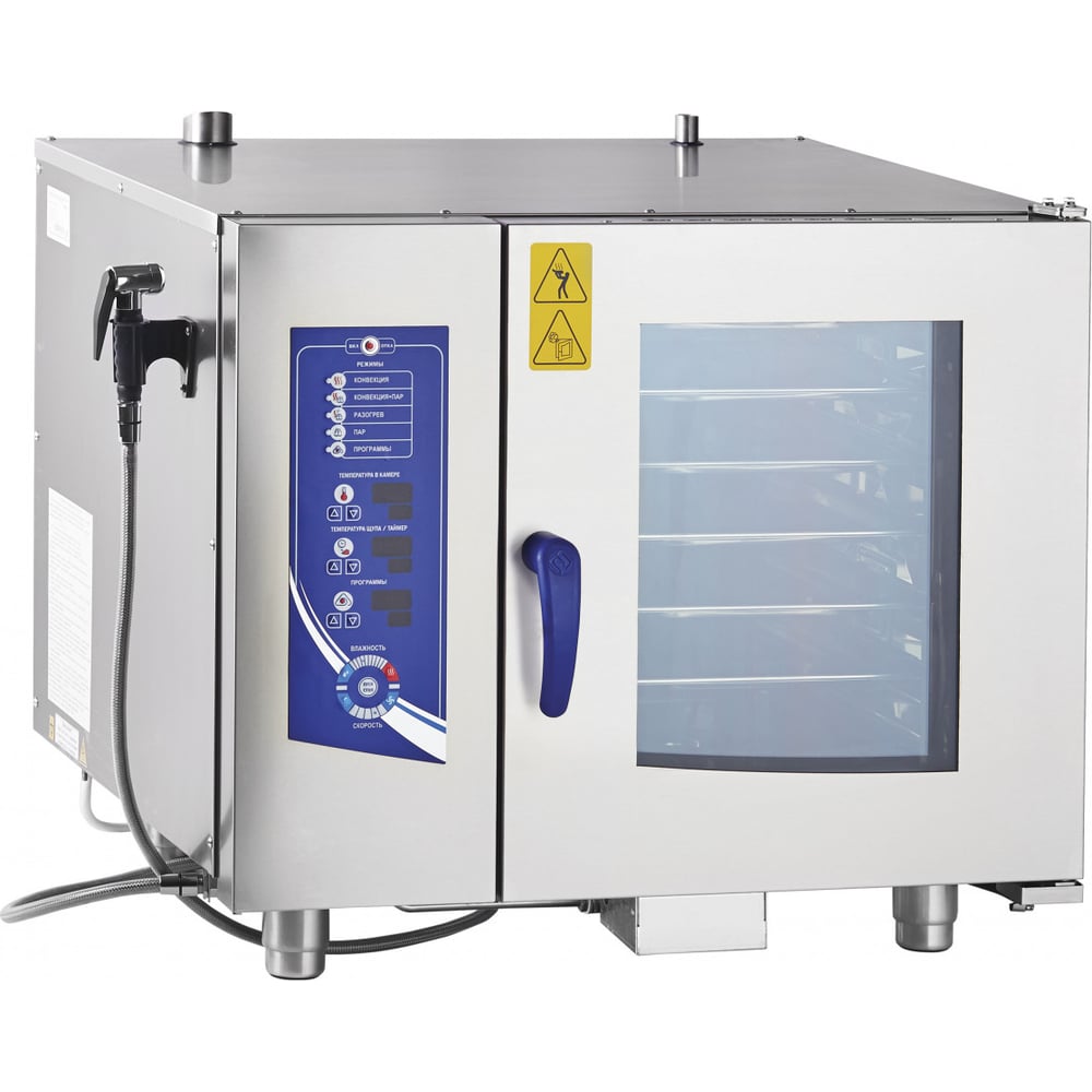 Изображение товара Пароконвектомат Abat ПКА 6-1/1 ПМ2-01 (11000018943) чу531