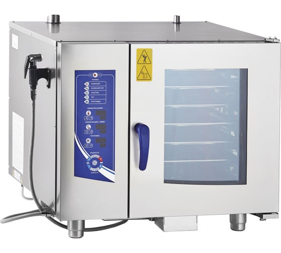 Изображение товара Пароконвектомат Abat ПКА 6-1/1 ПМ2-01 (11000018943) чу531