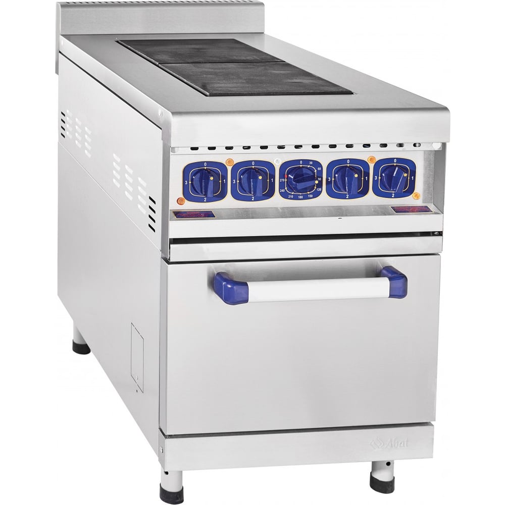 Изображение товара Плита Abat ЭП-2ЖШ 2 конфорки профессиональная напольная