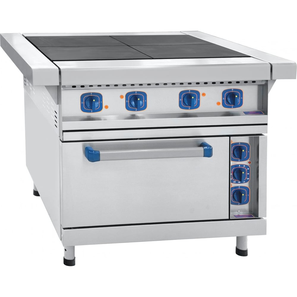 Изображение товара Плита Abat ЭП-4ЖШ напольная 4 конфорки 380 В черная