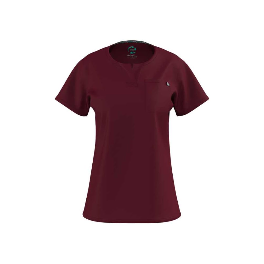 Изображение товара Женская бордовая блуза СОЮЗСПЕЦОДЕЖДА Эргофайв Актив EAJW04 4XL