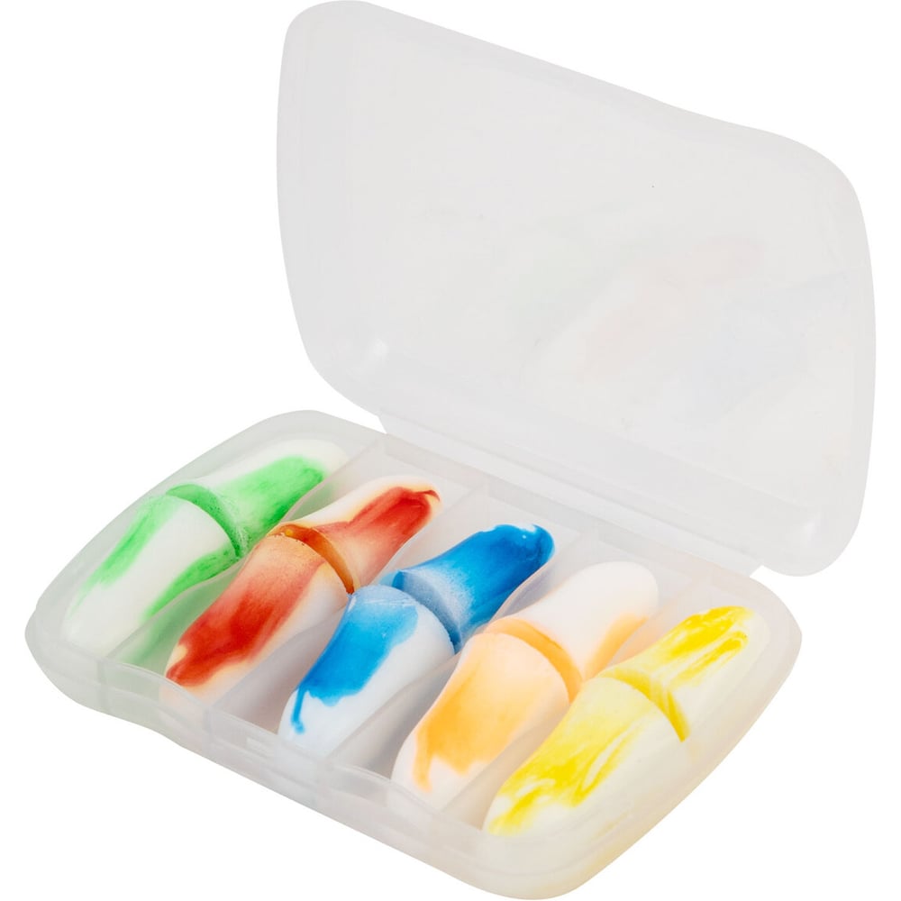 Изображение товара Одноразовые беруши RABBITEX из вспененного полиуретана, комплект 5 пар