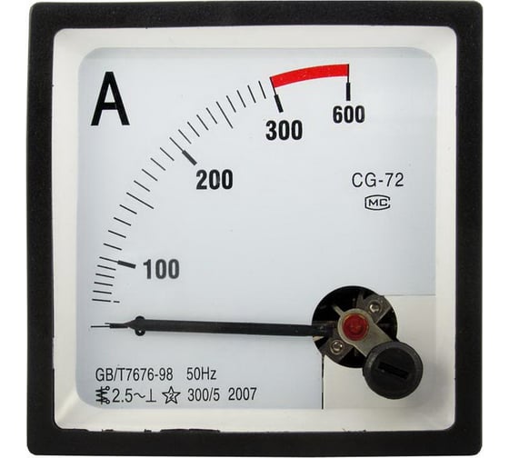 Изображение товара Амперметр Ruichi 300/5А, 50гц 63923